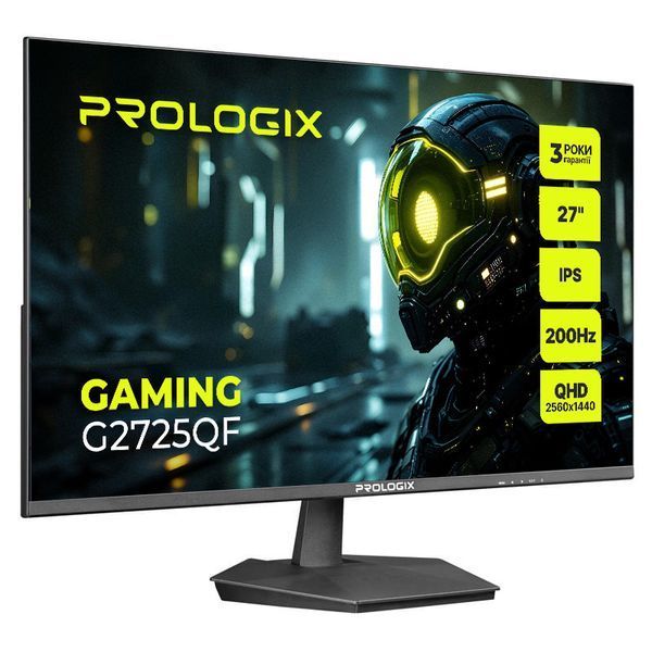 Монітор Prologix Gaming 27" G2725QF IPS Black 200Hz 101710 фото