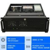 Сервер GPU ALFA Server Rack 1248 / Intel Xeon 6741P / RAM 256GB / SSD 2TB / NVIDIA RTX PRO 4500 32GB Blackwell 01345 фото