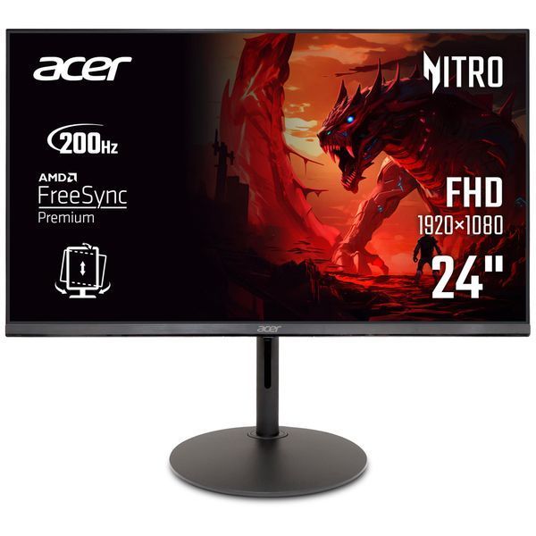 Монітор Acer 23.8" XF240YX1biiph (UM.QX0EE.105) IPS Black 200Hz 101715 фото