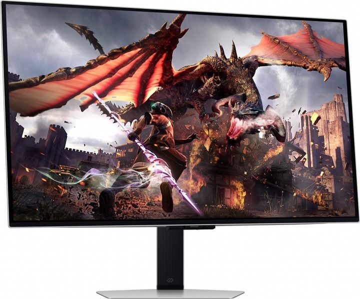Монитор Samsung 32" Odyssey G80SD (LS32DG800SZXUA) OLED Black Curved 240Hz 100573 фото