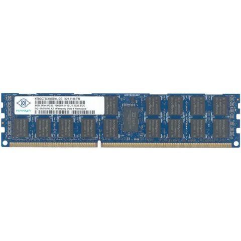 Серверна оперативна пам'ять Nanya 8Gb DDR3-1600 PC3-12800R RDIMM ECC Registered (NT8GC72C4NG0NL-DI) 300116 фото