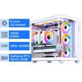 Компʼютер ALFA Gaming Pro 108 / Ryzen 5 7500F / RAM 32 GB / SSD 500 GB / RTX 5070 12GB 20108 фото