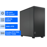 Рабочая станция AI ALFA Pro 1290 / Intel Xeon w9-3475x / RAM 128GB / SSD 2TB / Nvidia RTX PRO 5000 Blackwell 72GB 01290 фото