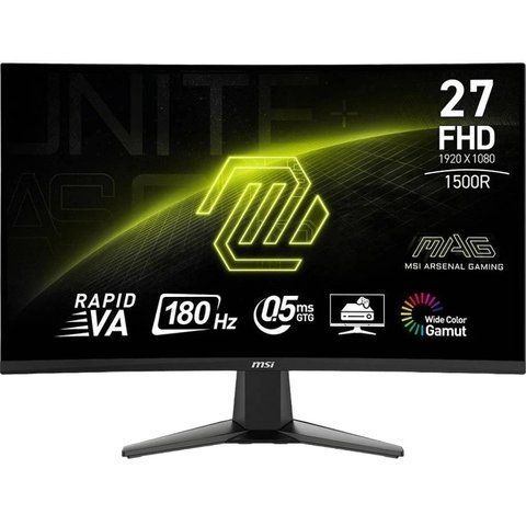 Монитор MSI 27" MAG 27C6F VA Black 180Hz 101523 фото