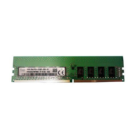 Серверна оперативна пам'ять SK Hynix 16Gb DDR4-2133 PC4-17000 UDIMM ECC Unbuffered (HMA82GU7MFR8N-TF) 300208 фото
