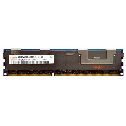 Серверна оперативна пам'ять SK Hynix 8Gb DDR3-1066 PC3-8500R RDIMM ECC Registered (HMT31GR7BFR4C-G7) 300258 фото