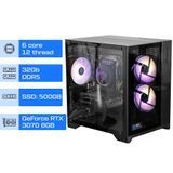 Компʼютер ALFA Gaming 109 / Ryzen 5 7500F / RAM 32 GB / SSD 500 GB / RTX 3070 8GB 20109 фото