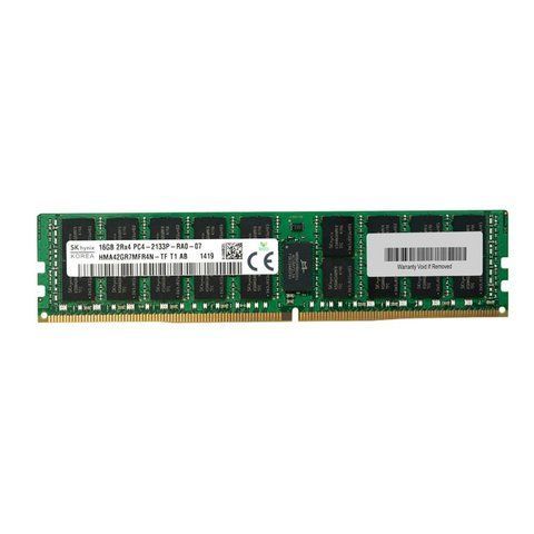 Серверна оперативна пам'ять SK Hynix 16Gb DDR4-2133 PC4-17000P-R RDIMM ECC Registered (HMA42GR7MFR4N-TF) 300209 фото