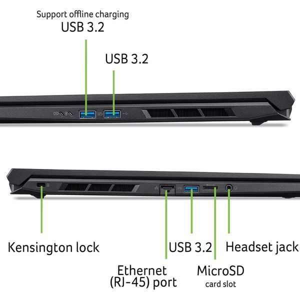 Ноутбук Acer Nitro V 16 ANV16-72 (NH.QZREU.00C) Black 118558 фото