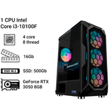 Компьютер Alfa Server #117 Gaming Master Setup, Intel Core i3-10100F, 4 ядра, 8 потоков, ОЗУ 16GB, GeForce RTX 3050 8GB 0117 фото