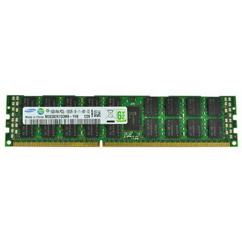 Серверна оперативна пам'ять Samsung 16Gb DDR3-1333 PC3L-10600R RDIMM ECC Registered (M393B2K70DMB-YH9) 300119 фото