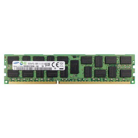 Серверна оперативна пам'ять Samsung 16Gb DDR3-1600 PC3L-12800R RDIMM ECC Registered (M393B2G70DB0-YK0) 300120 фото