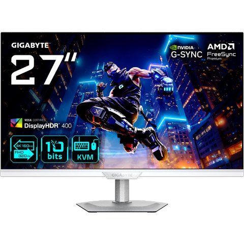 Монітор Gigabyte 27" M27UP ICE EK IPS White 160Hz 101677 фото