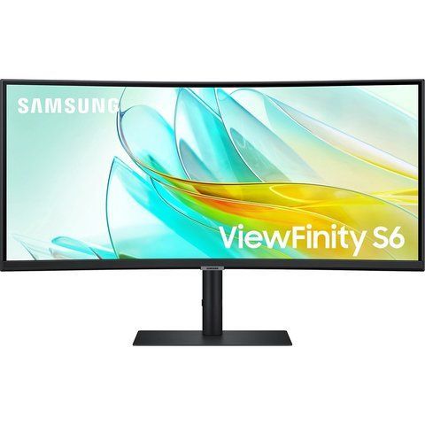 Монiтор Samsung 34" ViewFinity LS34C650U (LS34C650UAIXUA) VA Black Curved 100Hz 101643 фото