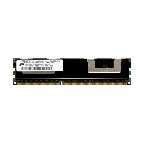 Серверна оперативна пам'ять Micron 4Gb DDR3-1333 PC3-10600R RDIMM ECC Registered (MT36JSZF51272PY-1G4) 300078 фото