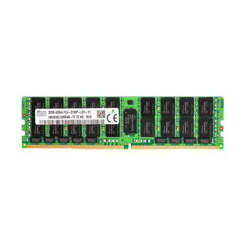 Серверна оперативна пам'ять Hynix 32Gb DDR4-2133 PC4-17000 4Rx4 LRDIMM ECC Load-Reduced (HMA84GL7AMR4N-TF) 300228 фото