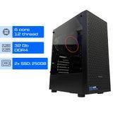 Сервер ALFA Tower 344 / до 10 пользователей / Intel Xeon E5-2643v3 / RAM 32GB / 2x SSD 250GB / int video 01107 фото