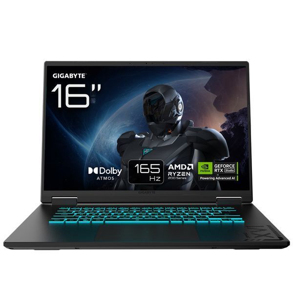 Ноутбук Gigabyte Gaming A16 (3VHK3UA894SD) Black Steel 117629 фото