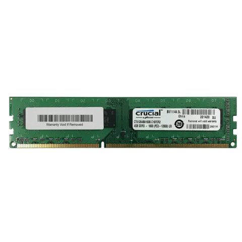 Серверна оперативна пам'ять Crucial 4Gb DDR3-1600 PC3-12800 UDIMM Non-ECC Unbuffered (CT51264BA160B.C16FER2) 300320 фото