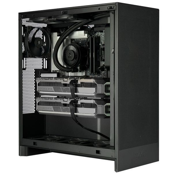 Рабочая станция ALFA Pro 576 / AMD Ryzen Threadripper PRO 7995WX / RAM 256GB / 2х SSD 4TB / 2х GeForce RTX 5090 32GB 0576 фото