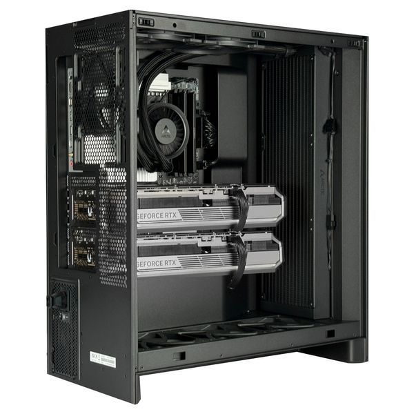 Рабочая станция ALFA Pro 576 / AMD Ryzen Threadripper PRO 7995WX / RAM 256GB / 2х SSD 4TB / 2х GeForce RTX 5090 32GB 0576 фото