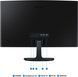 Монитор Samsung 24" Essential S3 LS24D360 (LS24D360GAIXUA) VA Black Curved 100Hz 101116 фото 5