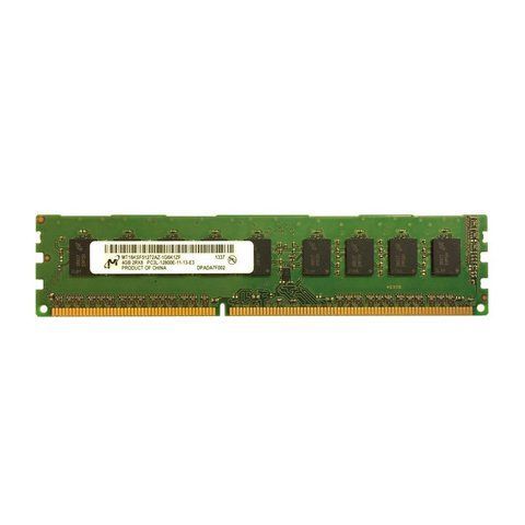 Серверна оперативна пам'ять Micron 4Gb DDR3-1600 PC3L-12800E UDIMM ECC Unbuffered (MT18KSF51272AZ-1G6) 300081 фото