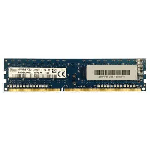 Серверна оперативна пам'ять SK Hynix 4Gb DDR3-1600 PC3L-12800U UDIMM Non-ECC Unbuffered (HMT451U6AFR8A-PB) 300357 фото