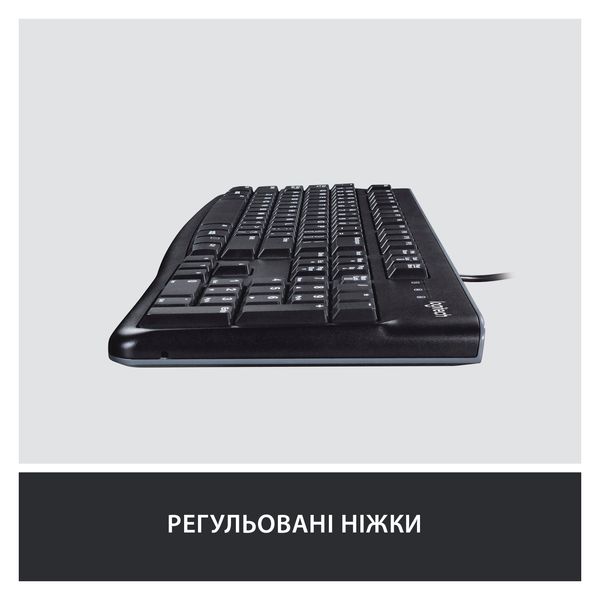 Клавиатура Logitech K120 Ukr (920-002643) 10029 фото