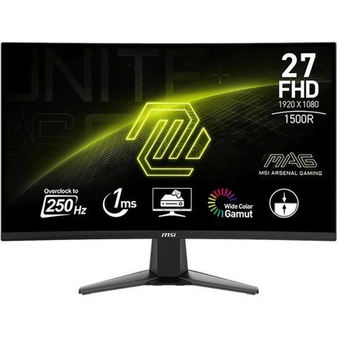 Монитор MSI 27" MAG 27C6X VA Black Curved 250Hz 101522 фото