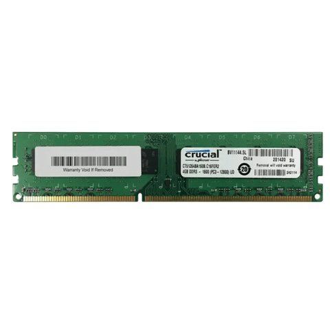 Серверна оперативна пам'ять Crucial 4Gb DDR3-1600 PC3-12800 UDIMM Non-ECC Unbuffered (CT51264BA160BJ.D8FED) 300322 фото