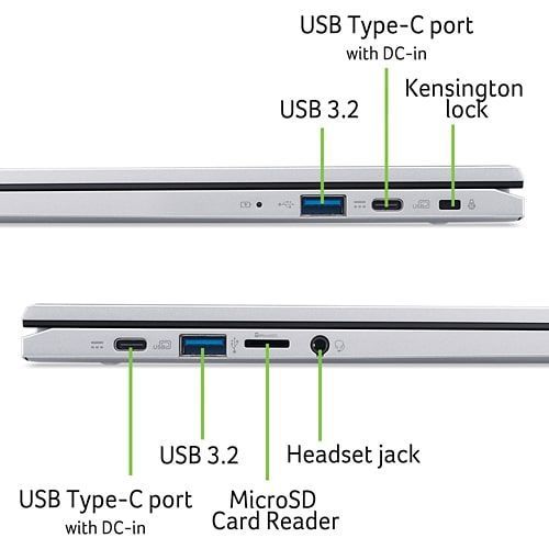 Ноутбук Acer Chromebook 314 CB314-4H (NX.KQDEU.004) Silver 119350 фото