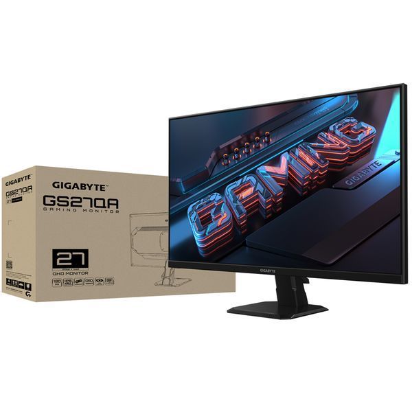Монітор Gigabyte 27" GS27QA IPS Black 180Hz 101450 фото