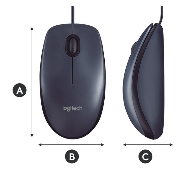 Мышь Logitech B100 Black (910-003357) 10031 фото