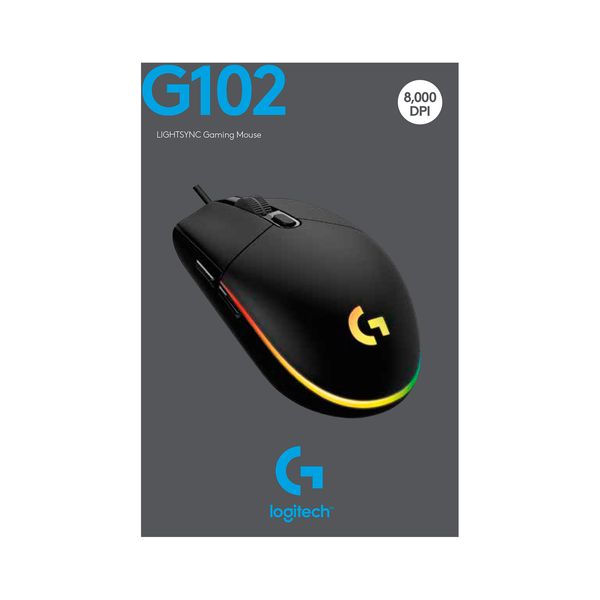 Мышь Logitech G102 Lightsync Black (910-005823) 10032 фото