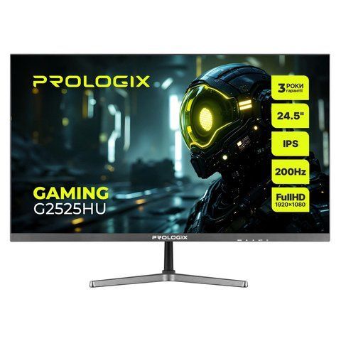 Монітор Prologix Gaming 24.5" G2525HU IPS Black 200Hz 101011 фото