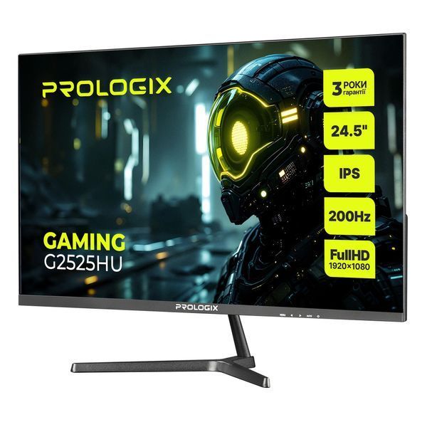 Монітор Prologix Gaming 24.5" G2525HU IPS Black 200Hz 101011 фото