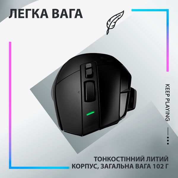 Мишка Logitech G502 X Lightspeed Wireless Black (910-006180) 10034 фото