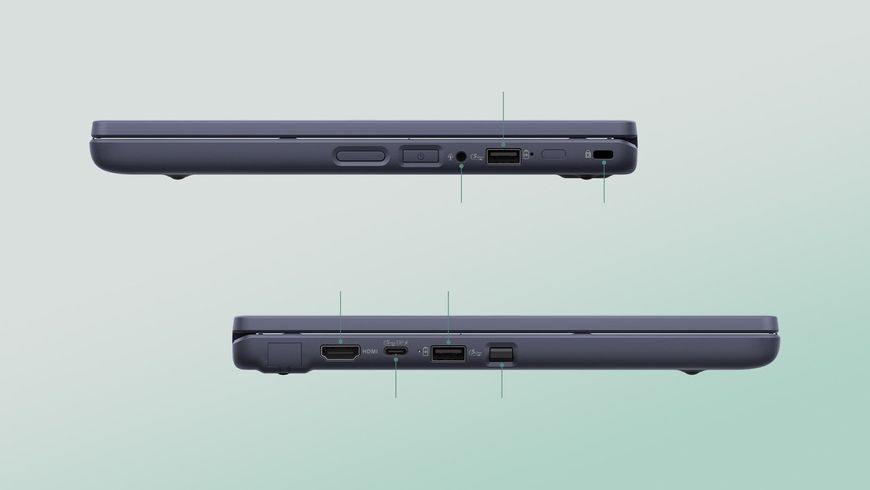 Ноутбук Asus Chromebook CZ11 Flip CZ1104FM2A-NS0267 (90NX01Q1-M01440) Mineral Grey 119523 фото