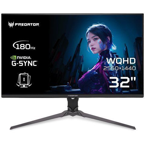 Монитор Acer 31.5" Predator XB323QUPbmiiprx (UM.JX3EE.P09) IPS Black 180Hz 101548 фото