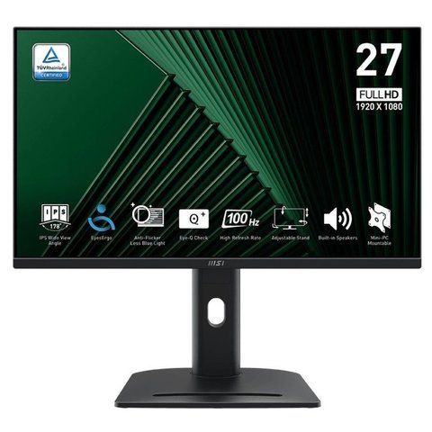Монітор MSI 27" Pro MP275PG IPS Black 100Hz 101177 фото
