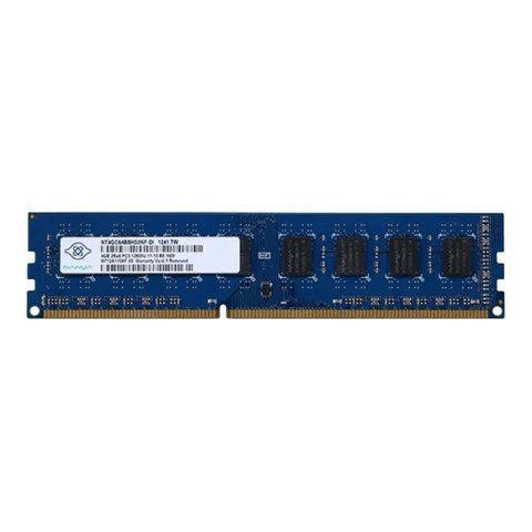 Серверна оперативна пам'ять Nanya 4Gb DDR3-1600 PC3-12800U UDIMM Non-ECC Unbufferd (NT4GC64B8HG0NF-DI) 300328 фото