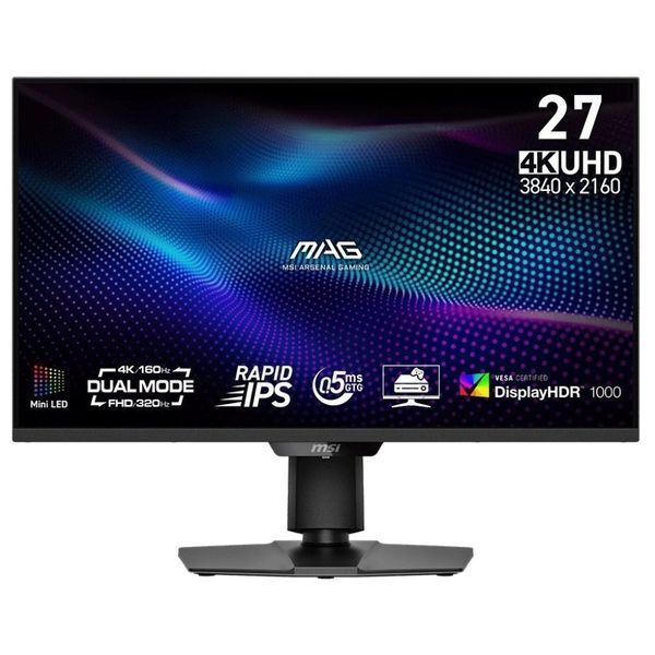 Монитор MSI 27" MAG 274UPDF E16M IPS Black 320Hz 101799 фото
