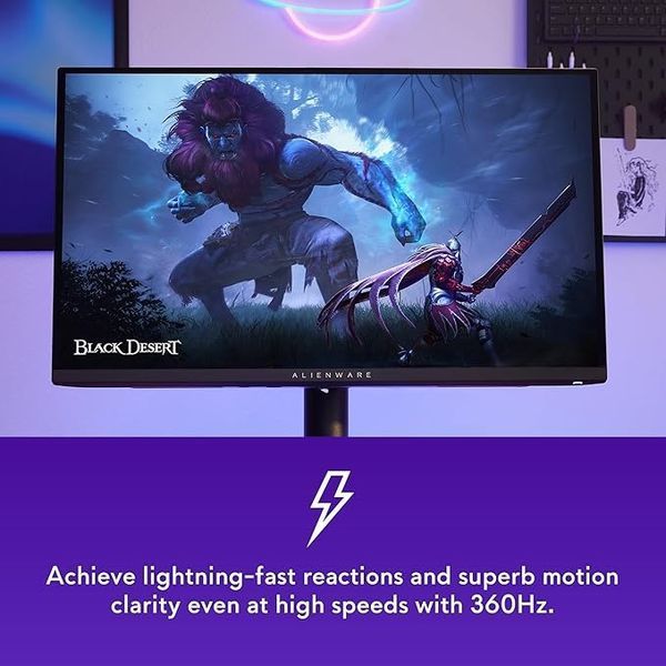 Монітор Dell 26.7" AW2725DF (210-BLHH) QD OLED Black 360Hz 101134 фото