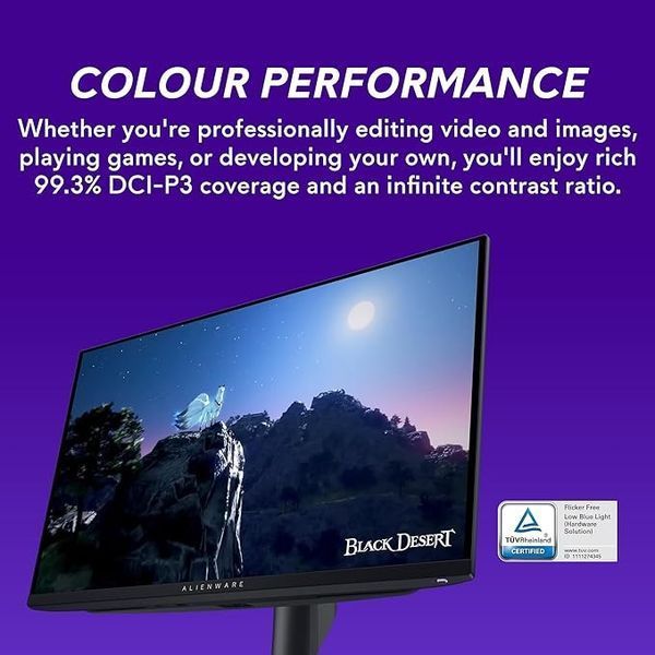 Монітор Dell 26.7" AW2725DF (210-BLHH) QD OLED Black 360Hz 101134 фото