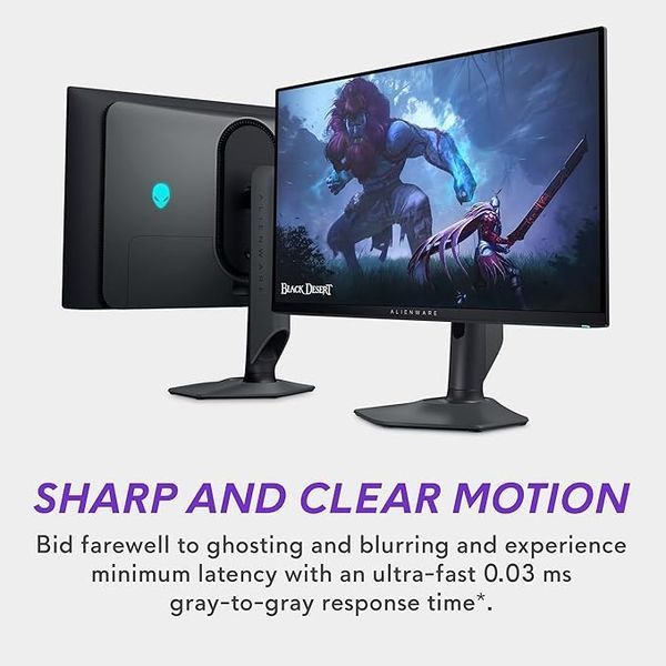 Монітор Dell 26.7" AW2725DF (210-BLHH) QD OLED Black 360Hz 101134 фото