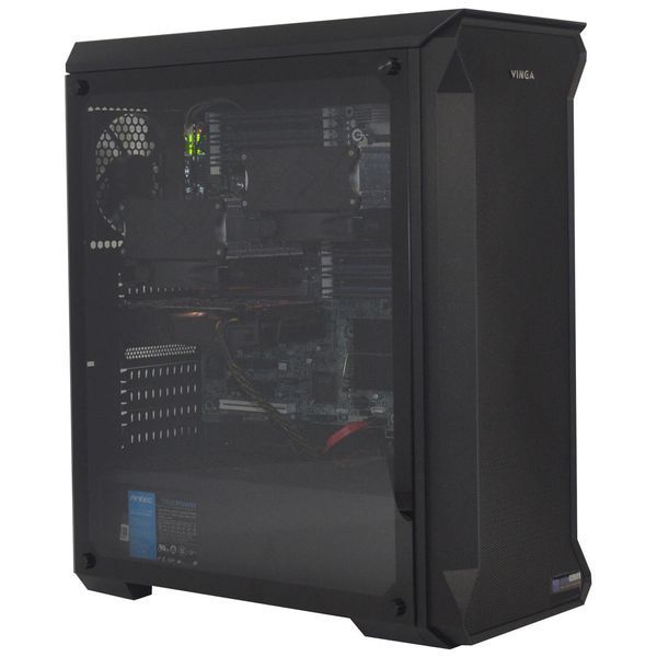 Сервер Dual ALFA Tower 762 / 10-20 користувачів / 2х Intel Xeon E5-2697v2 / RAM 64GB / SSD 256GB / HDD 2TB / int video 0762 фото