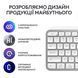 Клавиатура Logitech MX Keys S Wireless UA Pale Grey (920-011588) 110056 фото 6