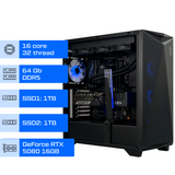 Рабочая станция ALFA 478 / AMD Ryzen 9 9950X / RAM 64GB / 2x SSD 1TB / GeForce RTX 5080 16GB 0478 фото