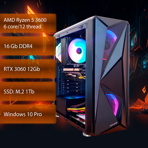 Купити комп'ютер AMD Ryzen 5 3600 - Комп'ютери Альфа Сервер